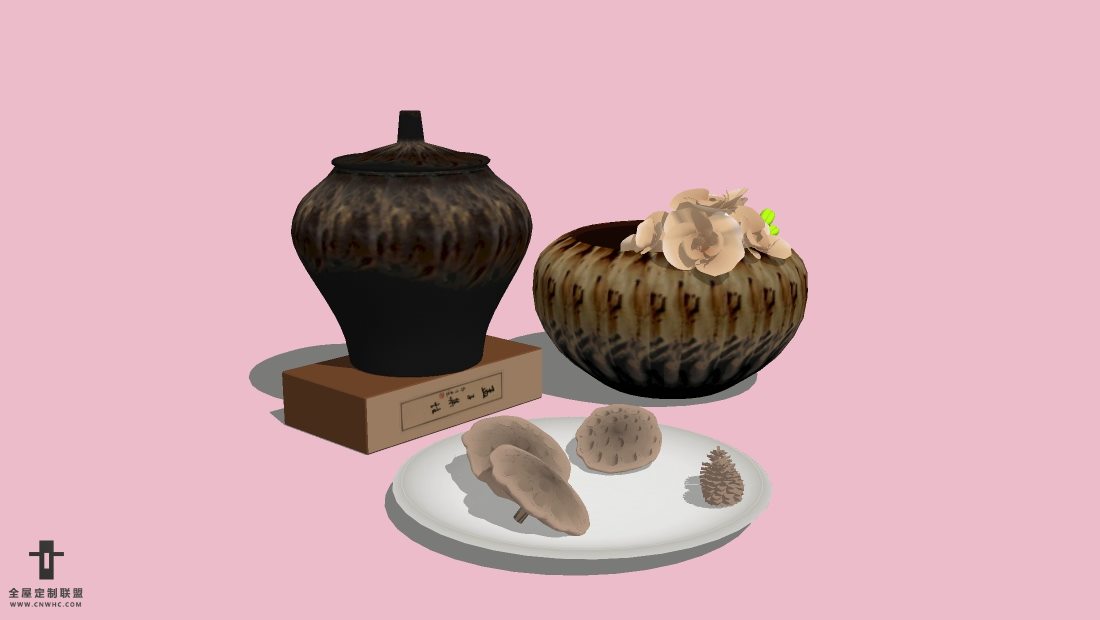 SketchUp草图大师摆设模型下载011