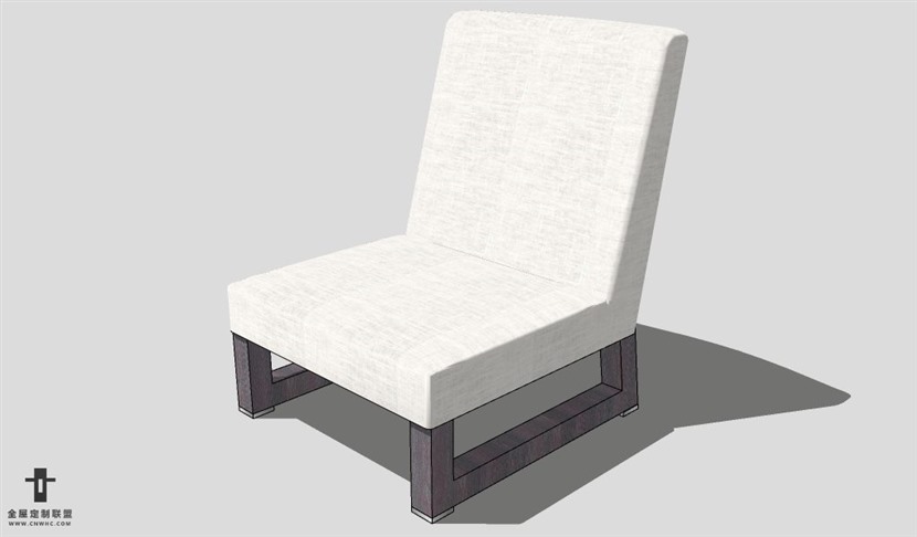 SketchUp椅子模型草图大师中式椅子模型Oriental Chairs-001