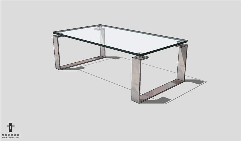 SketchUp茶几模型草图大师茶几3D模型Tea table-011