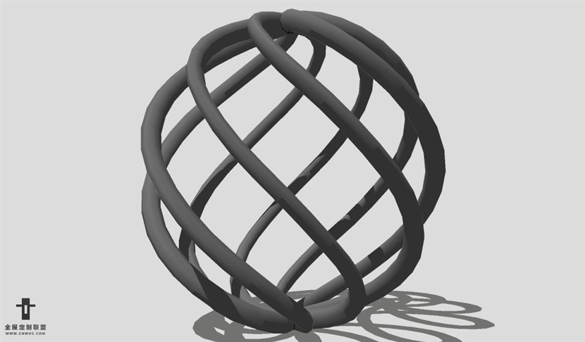 SketchUp铁艺模型草图大师铁艺配件3D模型WroughIron Fitting-054