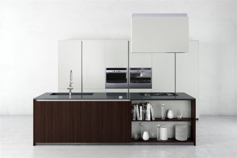 SketchUp草图大师高精度整体橱柜SU模型下载Kitchen-029SKP模型
