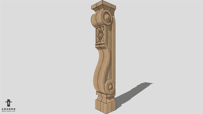 SketchUp草图大师建筑构建模型下载-029SKP模型