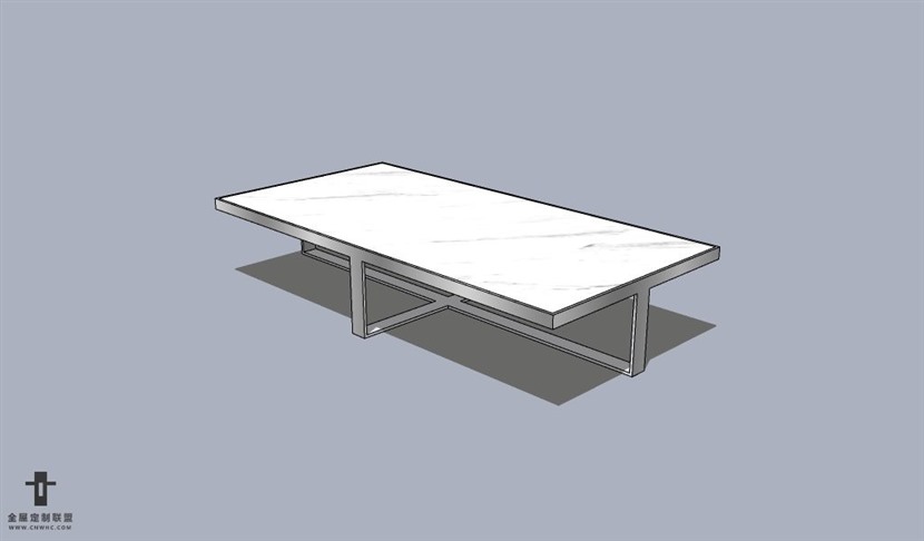 SketchUp草图大师茶几SU模型064SKP模型