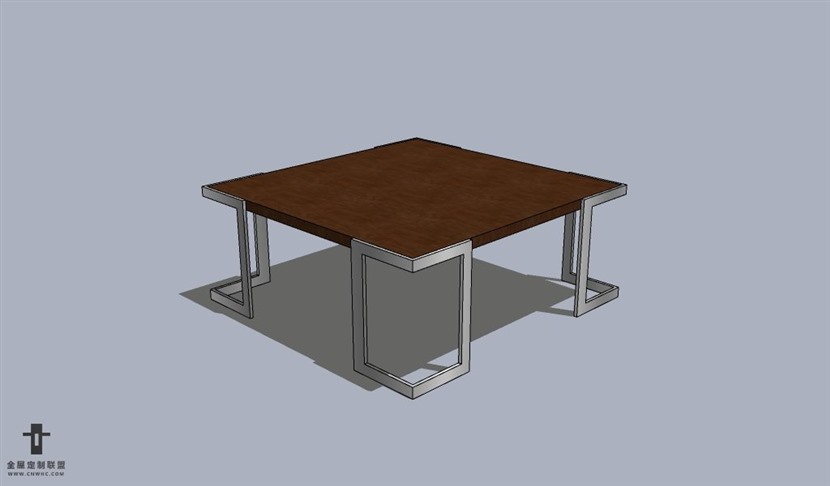 SketchUp草图大师茶几SU模型073SKP模型