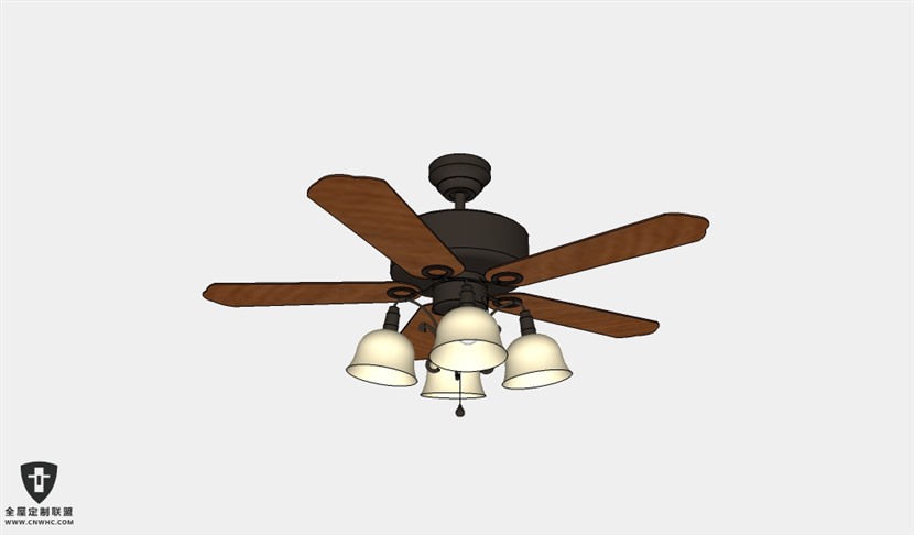 SketchUp草图大师天花灯吊灯SU模型下载Ceiling Light-275SKP模型