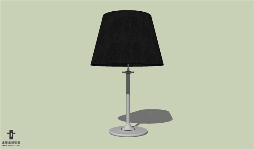 SketchUp草图大师台灯SU模型下载Lamp-108SKP模型