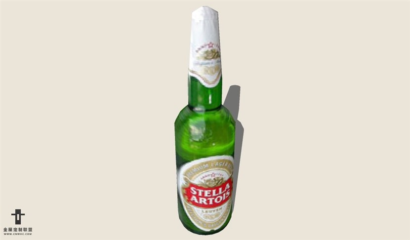 酒水饮料啤酒SketchUp模型库草图大师模型063