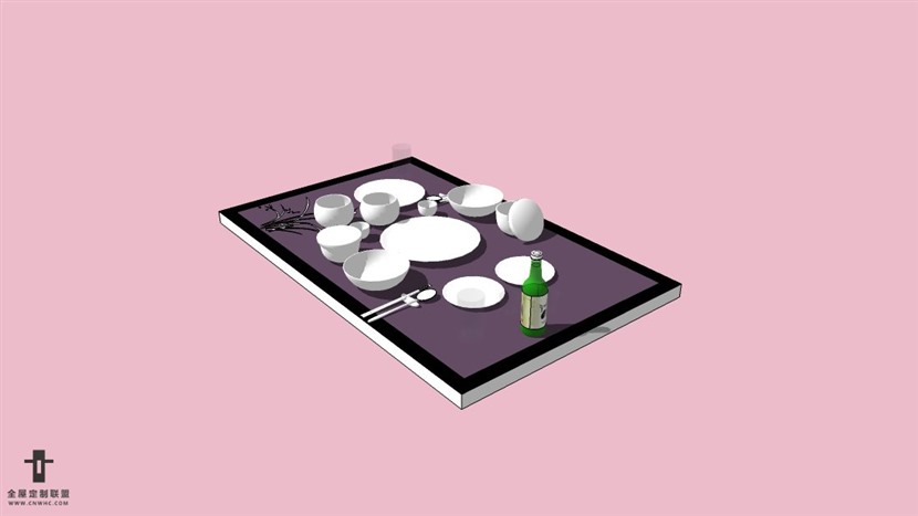 SketchUp摆设模型草图大师摆设模型下载-151SKP模型