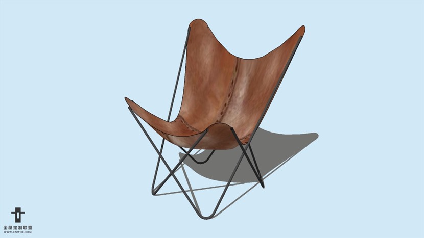SketchUp精品无扶手椅子模型草图大师椅子模型下载-Chair-086SKP模型