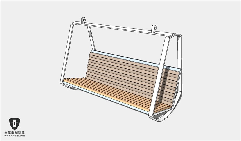 室外家具吊床秋千SketchUp模型库草图大师模型下载024