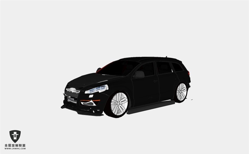 雪铁龙汽车Citroen C SUV两厢轿车SketchUp模型库草图大师模型下载