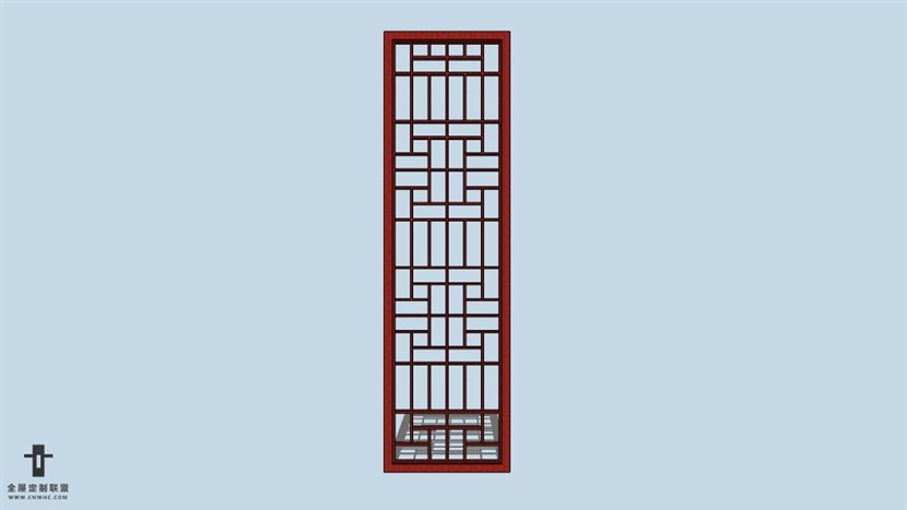 SketchUp草图大师中式风格家具雕花门窗SU模型下载-111SKP模型