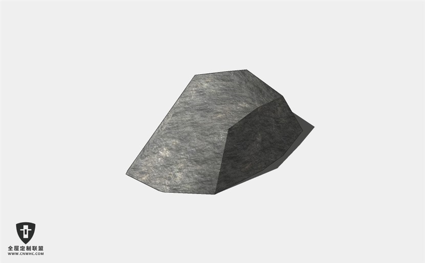 建筑景观假山石头SketchUp模型库草图大师模型下载Stone-040
