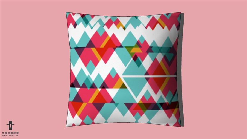 SketchUp草图大师精品布艺抱枕模型下载-pillows-122SKP模型