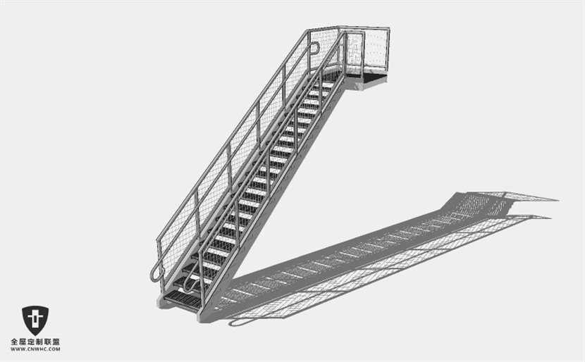 旋转楼梯SketchUp模型库草图大师模型下载063