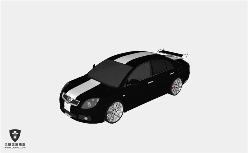 丰田汽车Toyota_Avensis_2跑车赛车SketchUp模型库草图大师模型下载