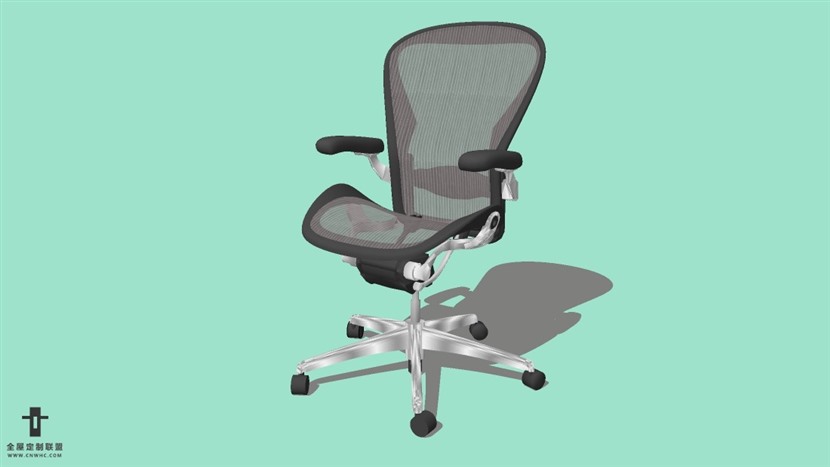 SketchUp精品电脑椅模型草图大师电脑椅子模型下载-Computer-Chair-006SKP模型