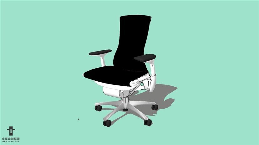 SketchUp精品电脑椅模型草图大师电脑椅子模型下载-Computer-Chair-007SKP模型