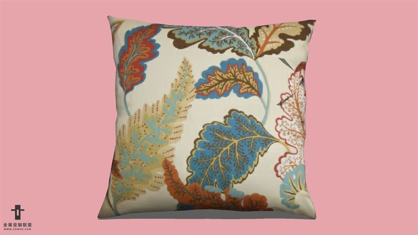 SketchUp草图大师精品布艺抱枕模型下载-pillows-183SKP模型