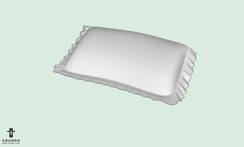 SketchUp草图大师精品布艺抱枕模型下载-pillows-498SKP模型