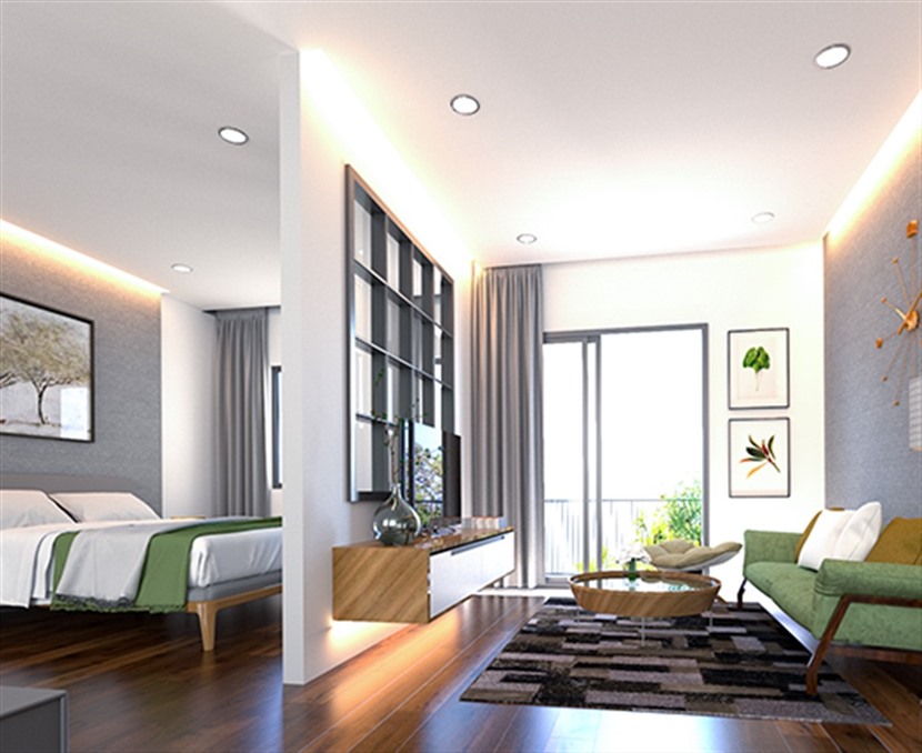 Enscape&Vray室内场景草图大师厨房客餐厅SU模型下载008