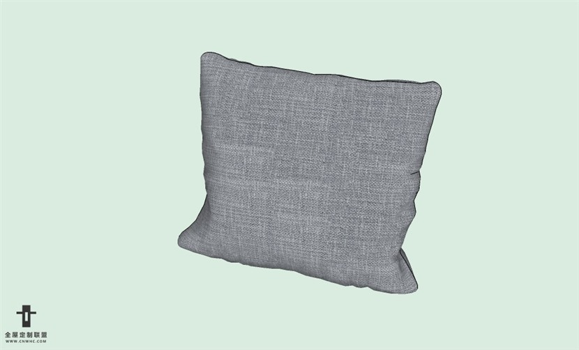 SketchUp草图大师精品布艺抱枕模型下载-pillows-530SKP模型