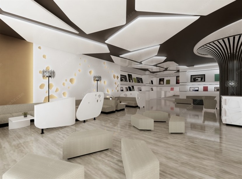 Enscape商业空间SketchUp巴黎春天婚纱摄影SU模型下载0242