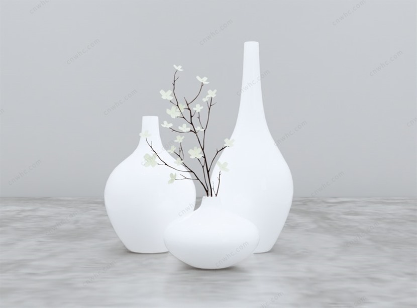 Enscape材质草图大师饰品摆设SU模型下载0310