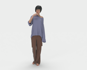 VRay for SketchUp草图大师高精度人物SU模型下载002