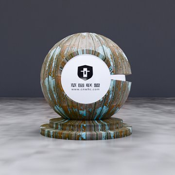 草图大师旧木纹SU材质库009