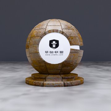 草图大师石头瓷砖SU材质库010