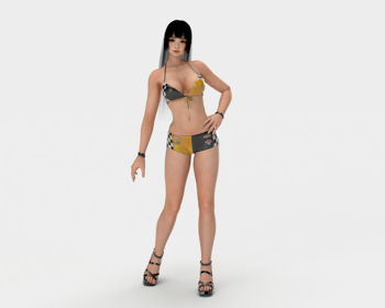 VRay for SketchUp草图大师动漫人物角色SU模型下载014
