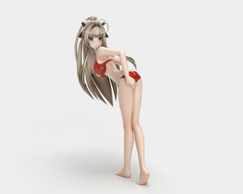 VRay for SketchUp草图大师初音模型动漫角色SU模型下载018