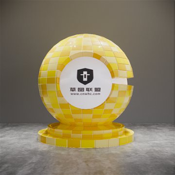 草图大师马赛克瓷砖SU材质库054