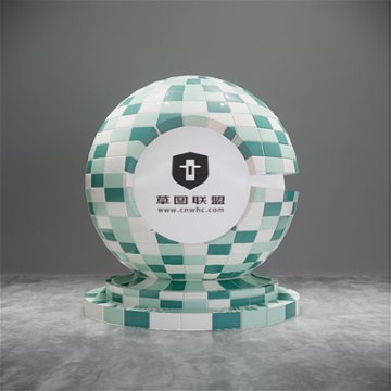 草图大师马赛克瓷砖SU材质库058