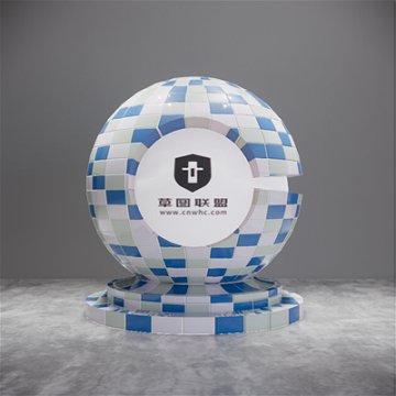 草图大师马赛克瓷砖SU材质库063