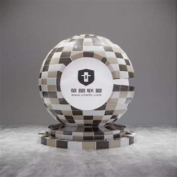 草图大师马赛克瓷砖SU材质库065