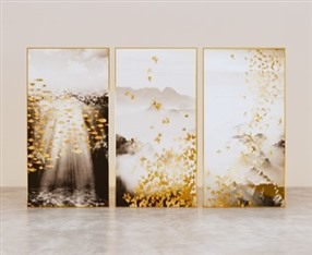 Enscape材质草图大师挂画装饰画SU模型下载0403