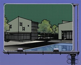 SketchUp Styles Builder草图大师风格模板107