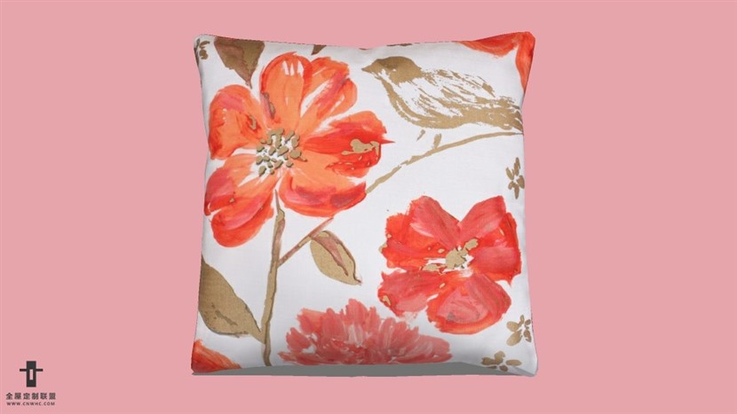 SketchUp草图大师精品布艺抱枕模型下载-pillows-254SKP模型