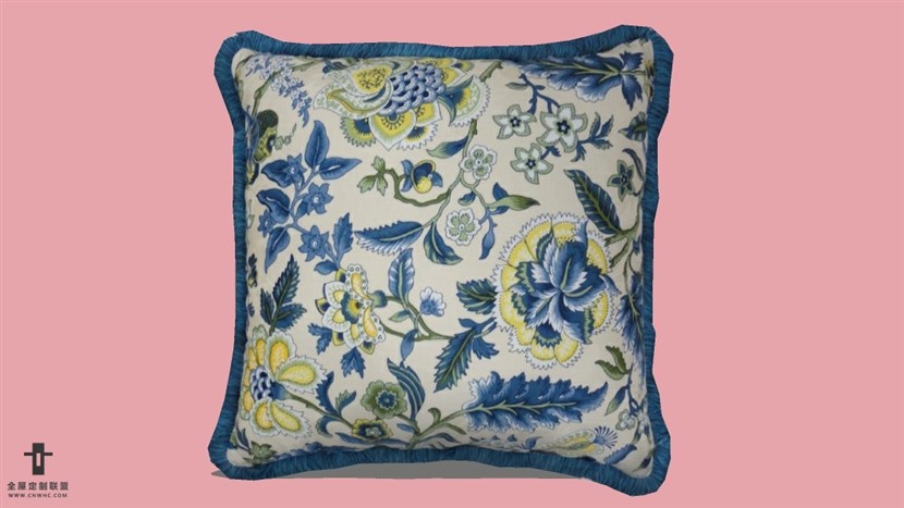 SketchUp草图大师精品布艺抱枕模型下载-pillows-304SKP模型