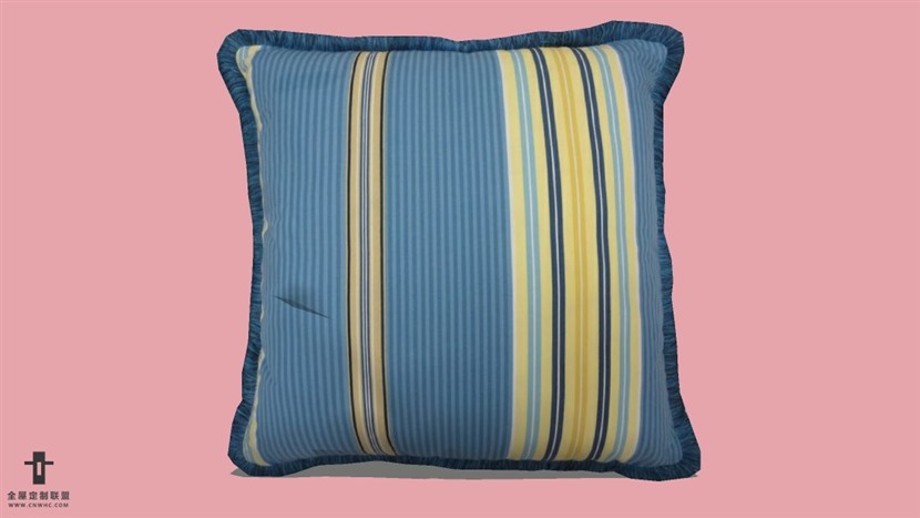 SketchUp草图大师精品布艺抱枕模型下载-pillows-305SKP模型