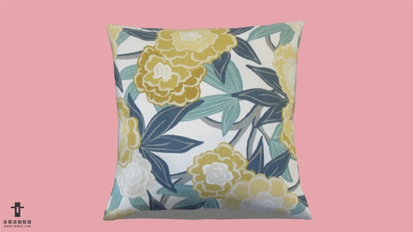 SketchUp草图大师精品布艺抱枕模型下载-pillows-309SKP模型