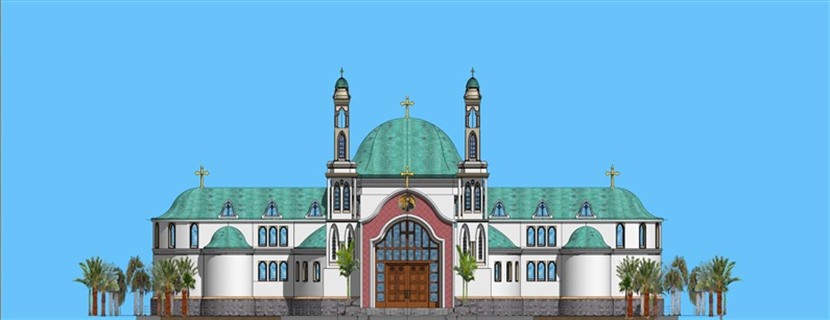 教堂SketchUp建筑设计方案模型下载377