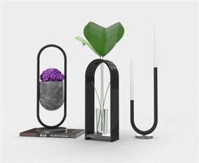 Vray材质草图大师模型饰品摆设SU模型下载078