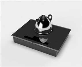 Vray材质厨房电器草图大师电磁炉SU模型下载108