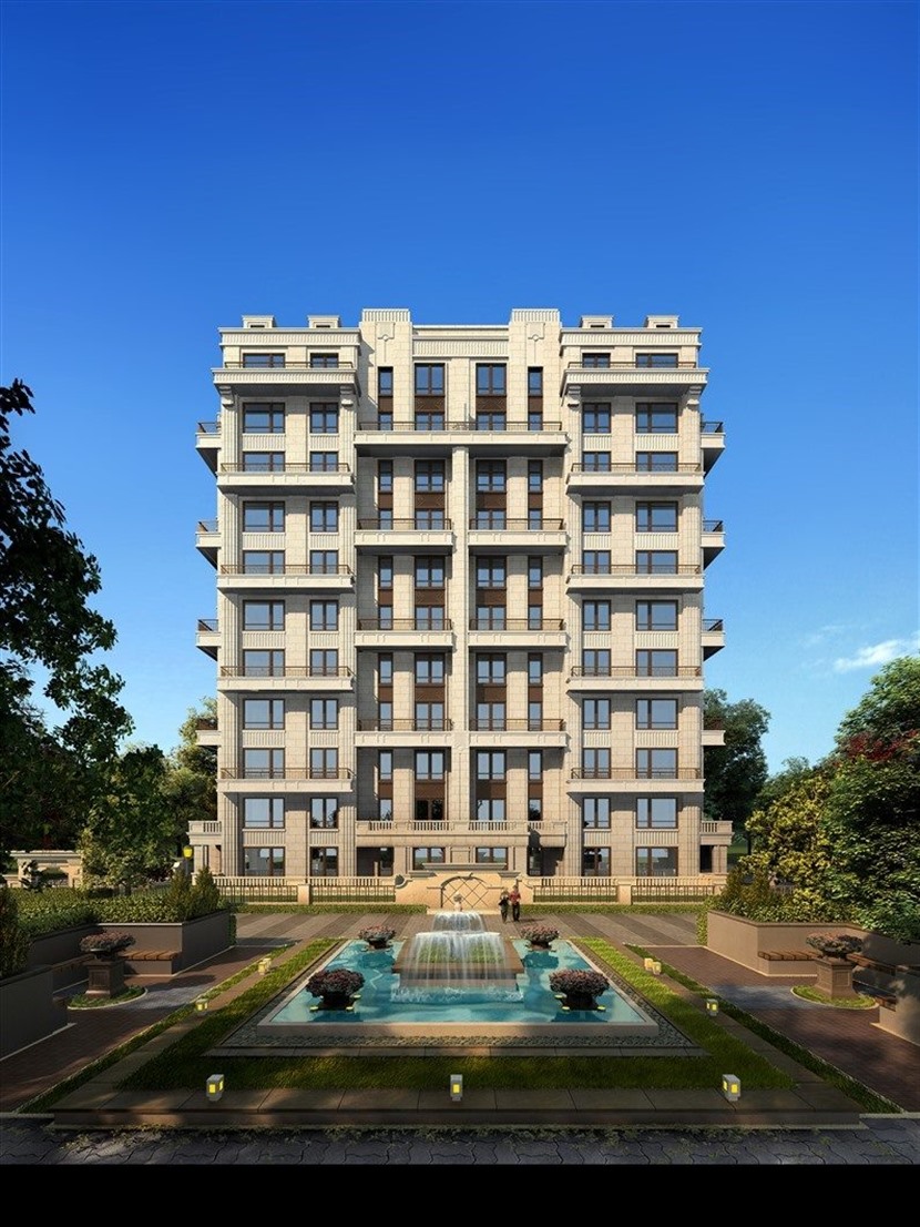 北京龙湖天璞草图大师SU建筑设计方案模型下载527