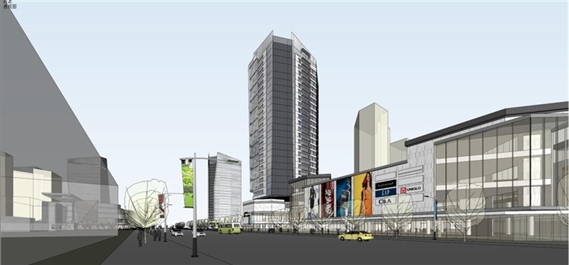 华润 Overall草图大师建筑设计方案模型下载367