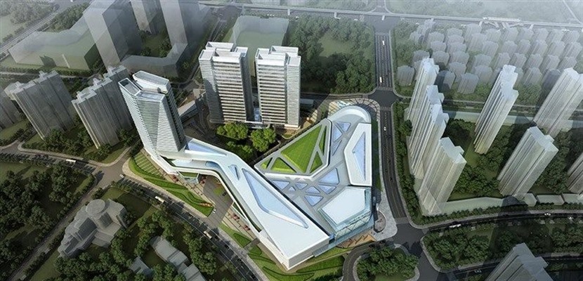 厦门建发五缘湾综合体SketchUp建筑设计方案模型下载638