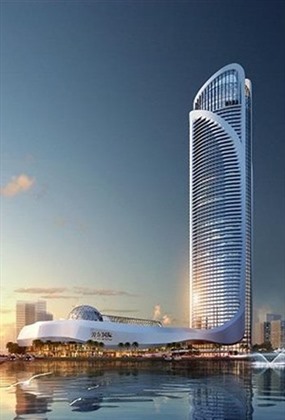 广东惠州源东帝豪城市综合体草图大师SU建筑设计方案模型下载556